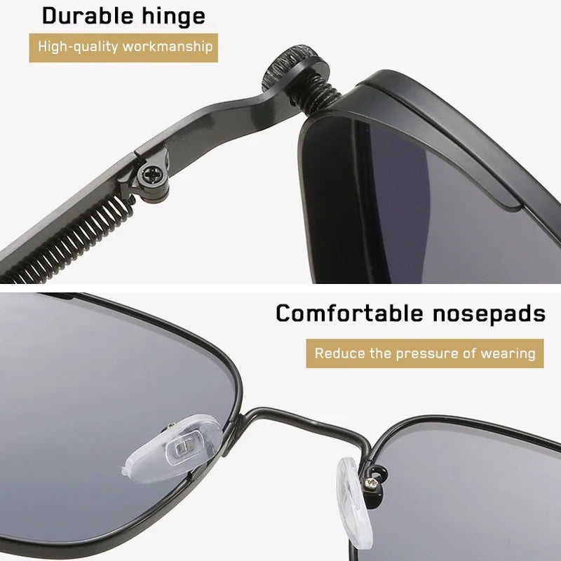 Retro Punk Sunglasses for Trendsetters